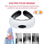 Masseur de cou électrique à impulsions domestique intelligent, masseur corporel, alimenté par piles (piles non incluses), alimentation par piles usagées