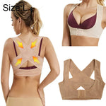 Ceinture orthopédique moulante de maintien des épaules pour la correction de la cyphose ultra-mince pour femmes, taille : L, L