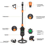 Détecteur de métaux souterrain MD1008A jouet pour enfants avec écran LCD, portée de mesure : 10cm, MD1008A