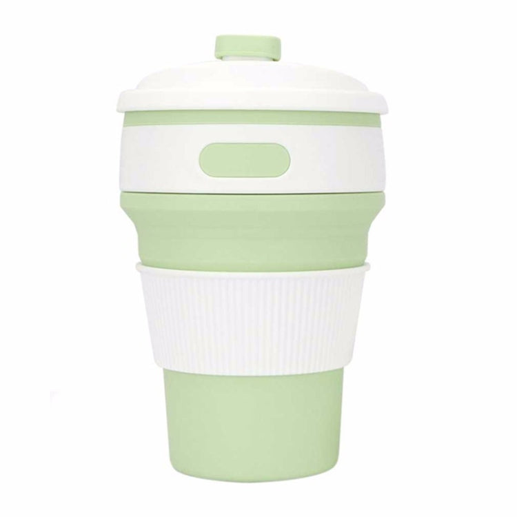 Tasse à café pliante portable en silicone 350 ml Tasse de voyage multifonction