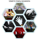12 paires de gants de travail en pur coton, épaisseur moyenne, taille unique