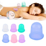 Massage corporel de soins de santé Ventouse en silicone, couleur aléatoire, 1 PCS