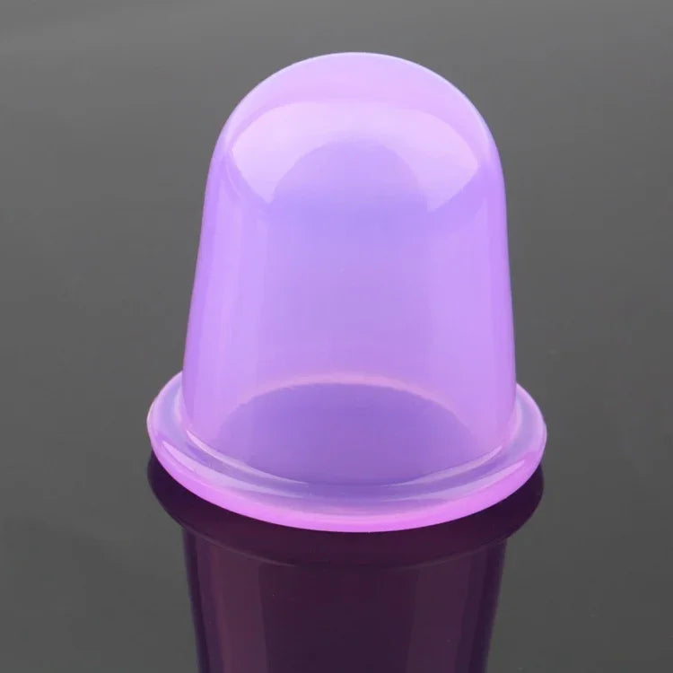 Massage corporel de soins de santé Ventouse en silicone, couleur aléatoire, 1 PCS