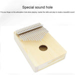 Piano à pouce Kalimba 17 tons, piano à doigts Kalimba pour enfants, bricolage, piano à pouce Kalimba