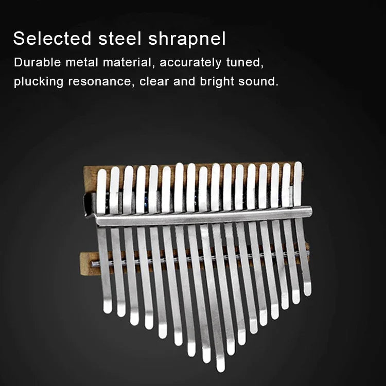 Piano à pouce Kalimba 17 tons, piano à doigts Kalimba pour enfants, bricolage, piano à pouce Kalimba