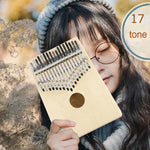 Piano à pouce Kalimba 17 tons, piano à doigts Kalimba pour enfants, bricolage, piano à pouce Kalimba
