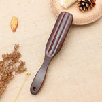 Brosse à barbe pour hommes avec manche en bois, anti-statique, outils de coiffure de salon de barbier, brosse à barbe