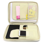 Fourniture de bureau Pochette à documents à fermeture éclair multifonctionnelle Sac de rangement A4