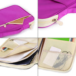 Fourniture de bureau Pochette à documents à fermeture éclair multifonctionnelle Sac de rangement A4