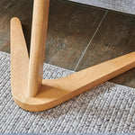 ZH63379 Table d'appoint ronde créative multifonctionnelle en bois nordique pour petit appartement, HC5518A, HC5518B