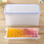 Petits bacs à glaçons carrés, moule multicouche avec couvercle, boîte de rangement des glaçons, 5 couches, 5 couches
