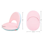 Dossier de lit pliant multifonctionnel, chaise pour femmes enceintes et allaitantes, 5 vitesses / grand, 5 vitesses / grand (rose clair), 5 vitesses / grand (violet clair), 5 vitesses / grand (cyan), 5 vitesses / grand (bleu bébé)