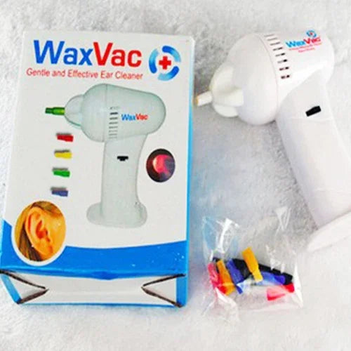 WaxVac Électrique Nettoyeur d'Oreilles Doux et Efficace Dispositif de Nettoyage des Oreilles pour Adultes et Enfants, Outils de Soin des Oreilles 1