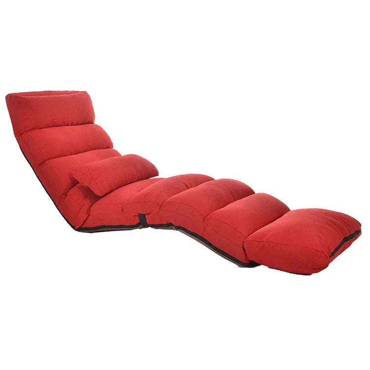 Fauteuil Tatami Paresseux C1 Convertible Simple Relax Bay Window Créatif Chaise de Sol de Loisirs, Taille : 205x56x20cm, 205x56x20cm (Rouge), 205x56x20cm (Violet), 205x56x20cm (Bleu Lac), 205x56x20cm (Kaki), 205x56x20cm (Vert), 205x56x20cm (Café Foncé)