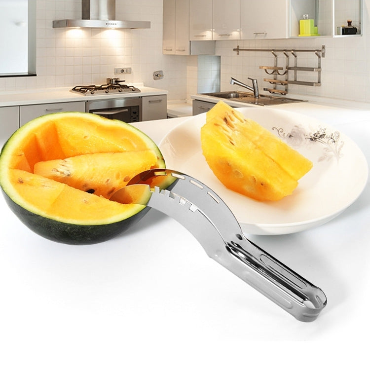 Coupe-pastèque en acier inoxydable, coupe-pastèque créatif