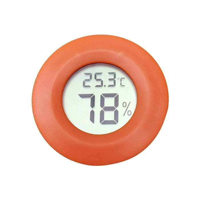 Thermomètre et hygromètre numérique rond pour terrarium avec affichage écran