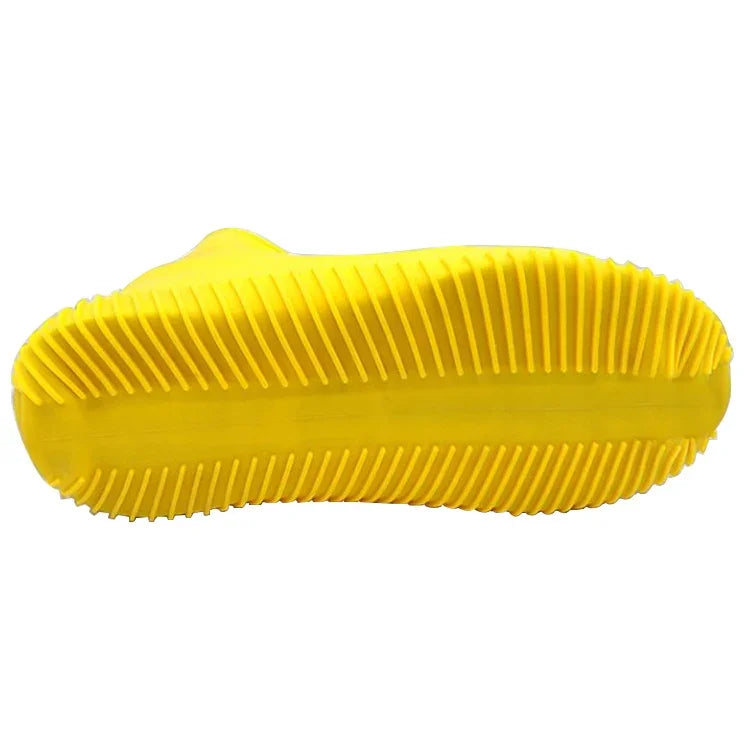 Couvre-chaussures de pluie extérieures en silicone antidérapant étanche, Taille : S (25-33), Taille : S