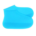 Couvre-chaussures de pluie extérieures en silicone antidérapant étanche, Taille : S (25-33), Taille : S