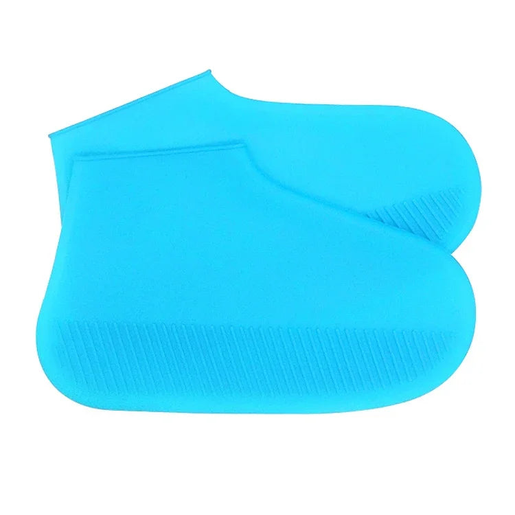 Couvre-chaussures de pluie extérieures en silicone antidérapant étanche, Taille : S (25-33), Taille : S