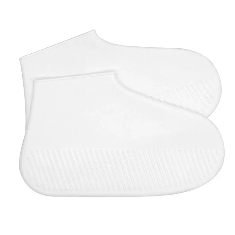 Couvre-chaussures de pluie extérieures en silicone antidérapant étanche, Taille : S (25-33), Taille : S