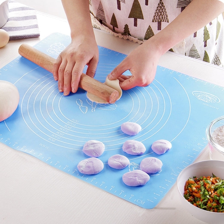 2 PCS Tapis de cuisson multifonctionnel en silicone pour pétrir la pâte / Tapis à farine / Tapis isolant thermique, livraison couleur aléatoire