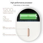 Veilleuse de bureau LED en forme de chat à double source lumineuse, prend en charge 3 niveaux de luminosité