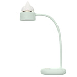 Veilleuse de bureau LED en forme de chat à double source lumineuse, prend en charge 3 niveaux de luminosité