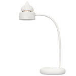 Veilleuse de bureau LED en forme de chat à double source lumineuse, prend en charge 3 niveaux de luminosité