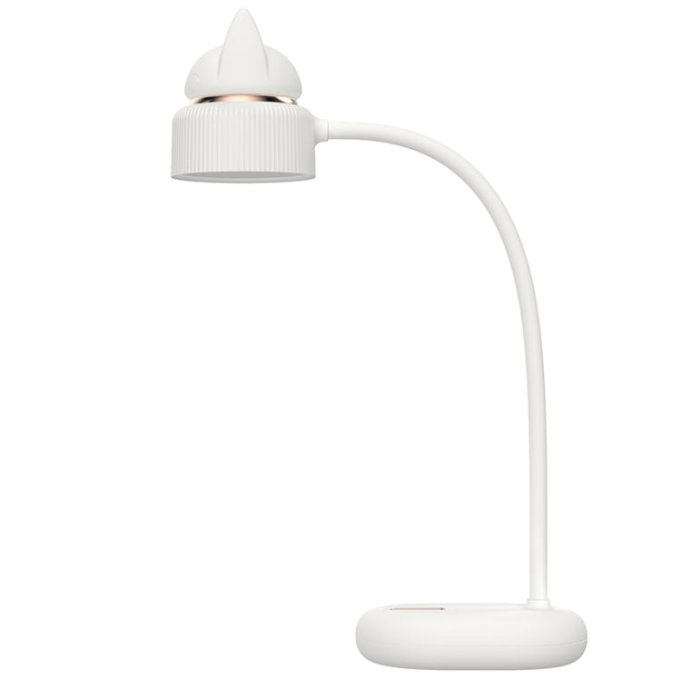 Veilleuse de bureau LED en forme de chat à double source lumineuse, prend en charge 3 niveaux de luminosité