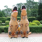 Costume gonflable de dinosaure Costume d'Halloween dragon gonflé Costume de carnaval pour femmes et hommes
