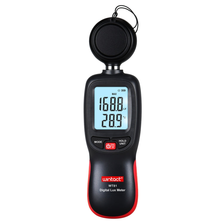 Luxmètre numérique Wintact WT81 pour usine / école / maison, diverses occasions, plage : 0-200 000 Lux