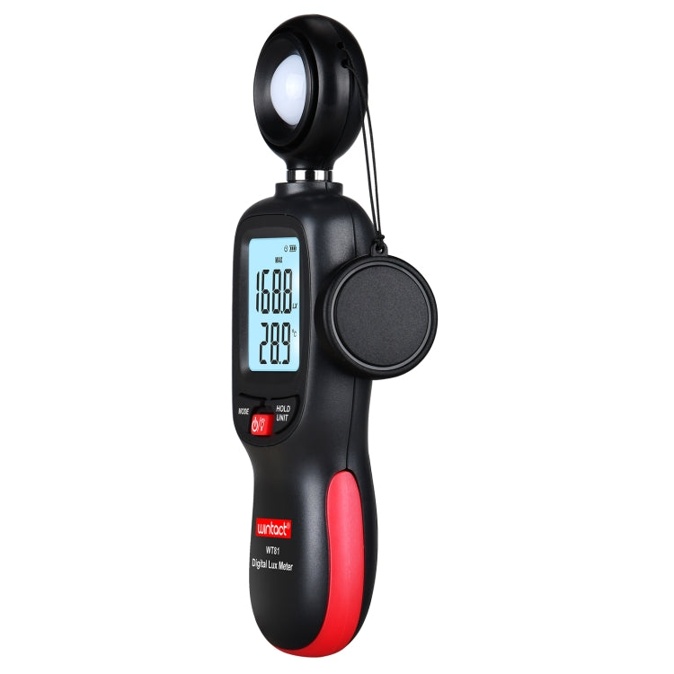 Luxmètre numérique Wintact WT81 pour usine / école / maison, diverses occasions, plage : 0-200 000 Lux