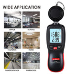 Luxmètre numérique Wintact WT81 pour usine / école / maison, diverses occasions, plage : 0-200 000 Lux