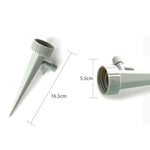 FR-258 40 pièces flèches goutte courbée capillaire transparente 4/7mm pour micro-arrosage jardinage, 12 pièces