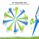 FR-258 40 pièces flèches goutte courbée capillaire transparente 4/7mm pour micro-arrosage jardinage, 12 pièces