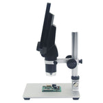 Microscope électronique numérique de bureau portable G1200 avec écran LCD 7 pouces 1200X, prise AU, batterie lithium, prise AU, batterie lithium, prise EU, batterie lithium, prise UK, batterie lithium, prise US, batterie lithium