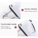 KN007364 Batteur à œufs électrique portable domestique 100 W à sept vitesses réglables, prise UE, KN007364