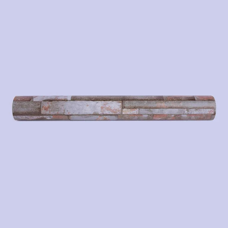 Papier peint autocollant décoratif créatif en brique de mica 3D, décoration murale étanche pour chambre et salon, rouleau de papier peint, taille : 45 x 1000 cm, brique de mica