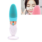 CNaier AE-618 Nettoyant facial électrique pour soins de la peau à ondes acoustiques en silicone alimenté par batterie, AE-618(Orange), AE-618(Rose), AE-618(Vert), AE-618(Bleu)