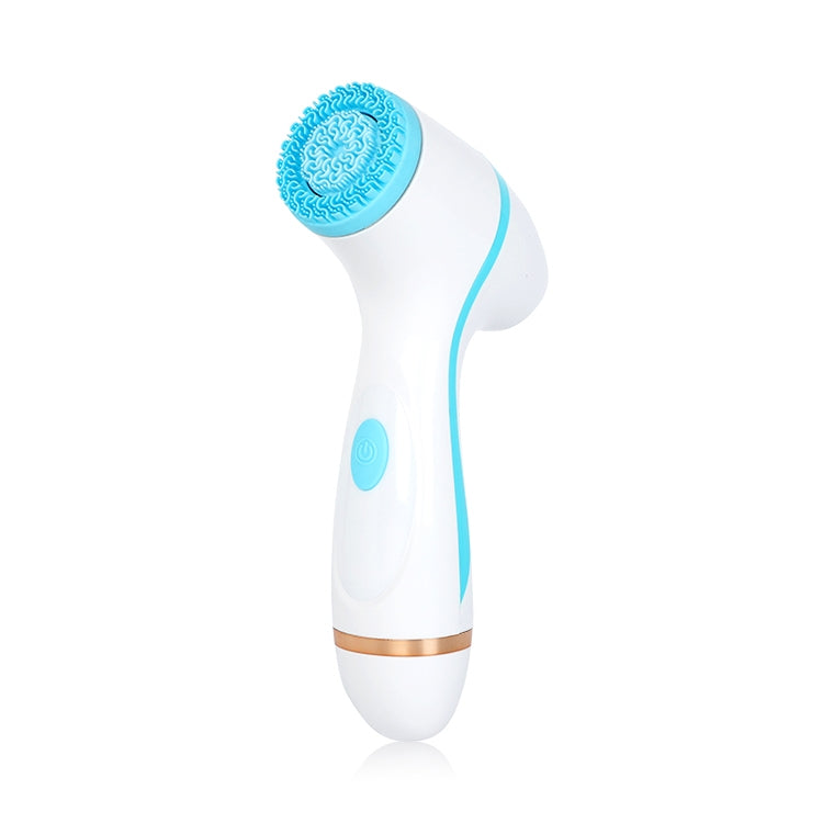 CNaier AE-868 Nettoyant Visage Électrique en Silicone à Vibrations Ultrasoniques et à Piles, AE-868(Rose), AE-868(Bleu)