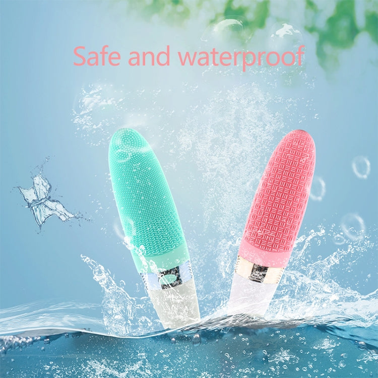 Brosse de massage électrique en silicone étanche à vibration domestique CNaier AE-8381 pour bain corporel