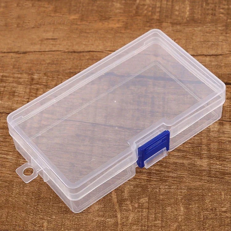 Boîte de rangement en plastique transparent, boîte en plastique