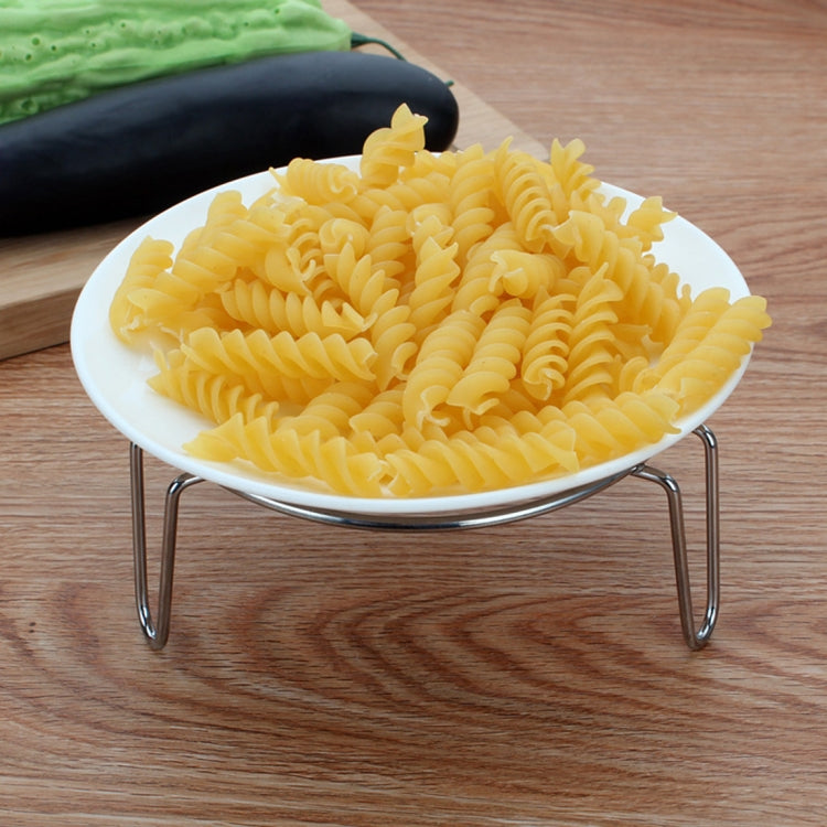 Panier à vapeur pour œufs et légumes, trépied de cuisson à la vapeur pour autocuiseur Instant Pot, diamètre : 17,5 cm, hauteur : 8 cm, diamètre : 17,5 cm, hauteur : 8 cm