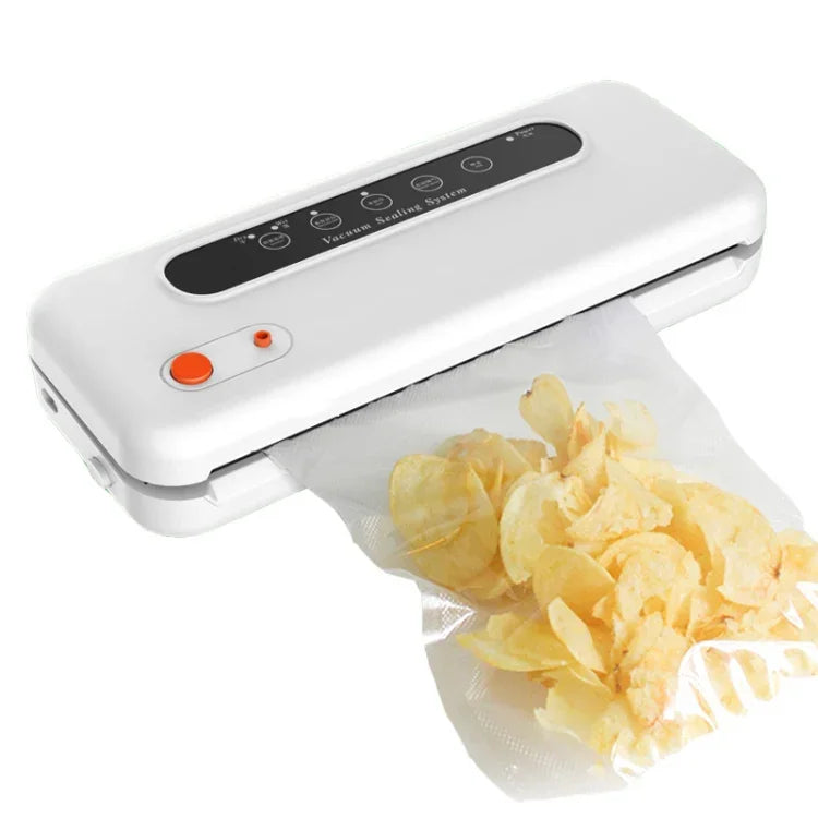 Machine d'emballage sous vide alimentaire domestique et commerciale, scelleuse plastique, prise EU, Alimentaire prise EU (Noir), Alimentaire prise EU (Blanc)