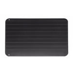 Plateau de décongélation rapide pour ustensiles de cuisine, décongélation d'aliments surgelés sans électricité, taille : 11,6 x 8 pouces, moyenne 3mm