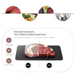 Plateau de décongélation rapide pour ustensiles de cuisine, décongélation d'aliments surgelés sans électricité, taille : 11,6 x 8 pouces, moyenne 3mm