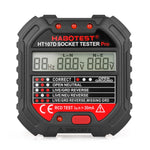 Testeur de prise à affichage numérique multifonction HABOTEST HT107D, HT107D (prise US), HT107D (prise UK), HT107D (prise EU)