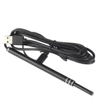 i96 Endoscope Auriculaire USB 3 en 1, Caméra d'Inspection HD 0.3MP, Cuillère Visuelle pour Téléphones Android OTG, PC et MacBook, Câble de 1,85 m, Noir 3 en 1 0.3MP