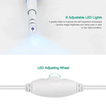 i95 Endoscope USB 3 en 1 pour oreilles, caméra d'inspection HD 0.3MP, curette visuelle pour téléphones OTG Android, PC et MacBook, câble de 1,75 m, 3 en 1 blanc 0.3MP