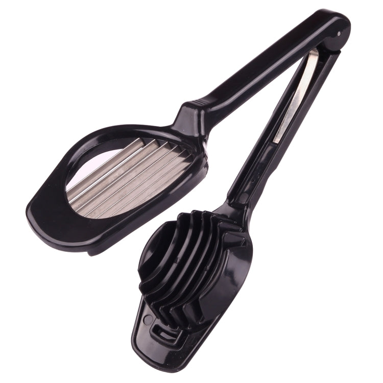 Ustensile de cuisine multifonctionnel portable pour couper les aliments, les fruits, les légumes, les œufs, les champignons, les kiwis, les tomates, les citrons, les fraises, en acier inoxydable, coupe-œufs 3
